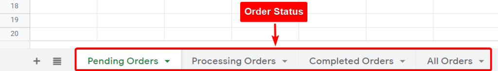 Order Status