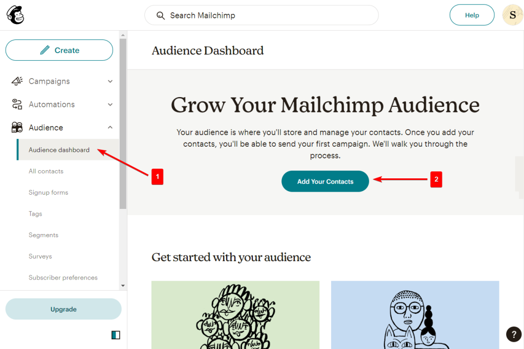 Audience Dashboard 