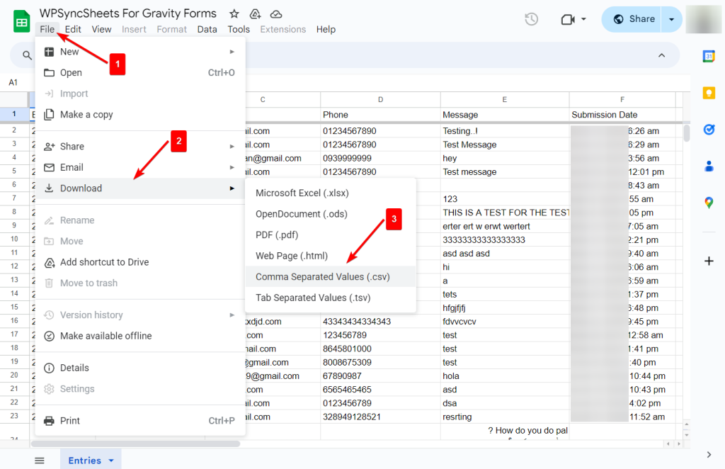 Select File 
