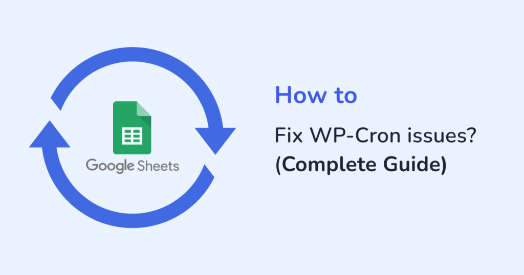 How to Fix WP-Cron issues?