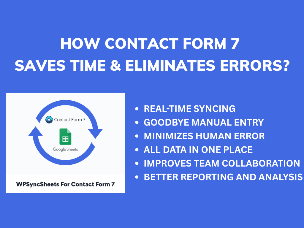 How to save contact form 7 entries and eliminates error