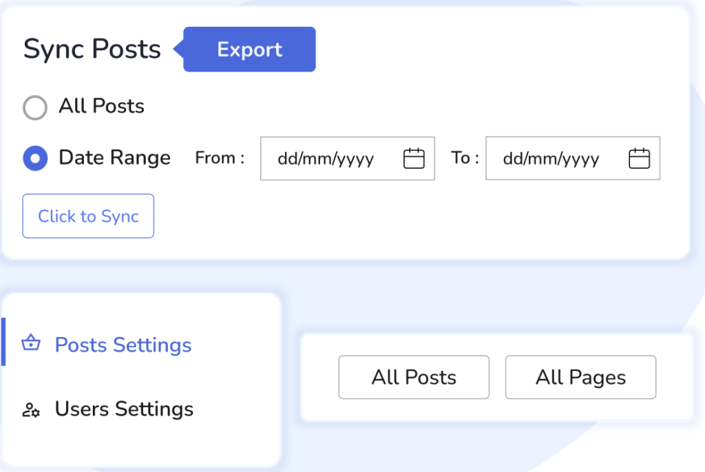 Sync WordPress Posts