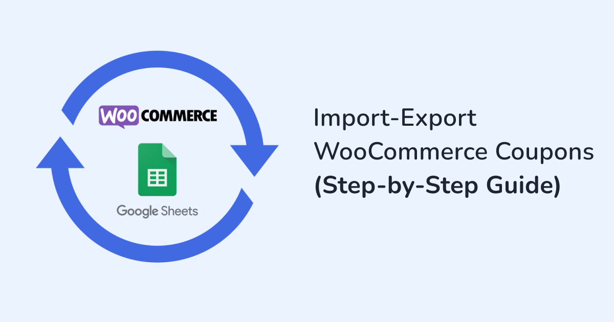 Import Export WooCommerce Coupons
